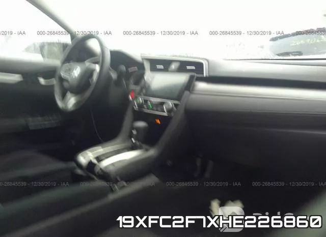 19XFC2F7XHE226860 фото 4