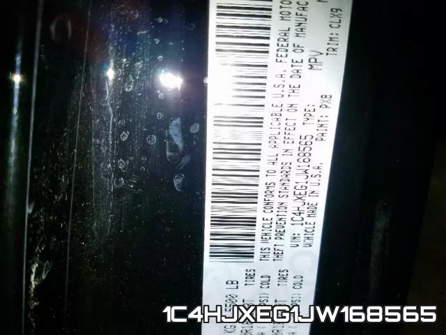 1C4HJXEG1JW168565 фото 2