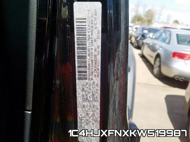 1C4HJXFNXKW519987 фото 2