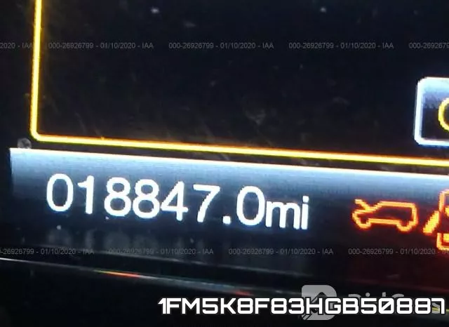1FM5K8F83HGB50887 фото 7