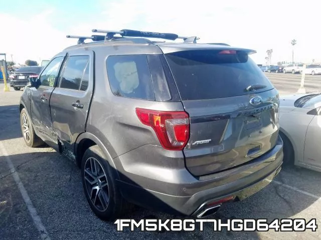 1FM5K8GT7HGD64204 фото 3