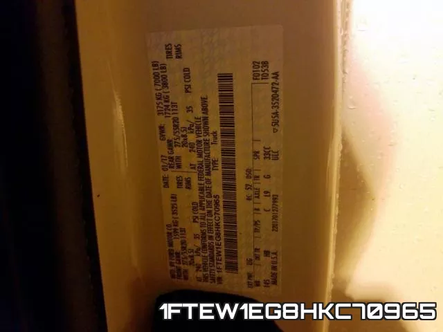 1FTEW1EG8HKC70965 фото 2