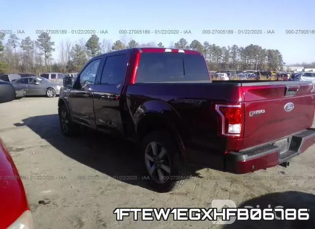 1FTEW1EGXHFB06786 фото 3