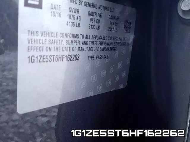 1G1ZE5ST6HF162262 фото 2