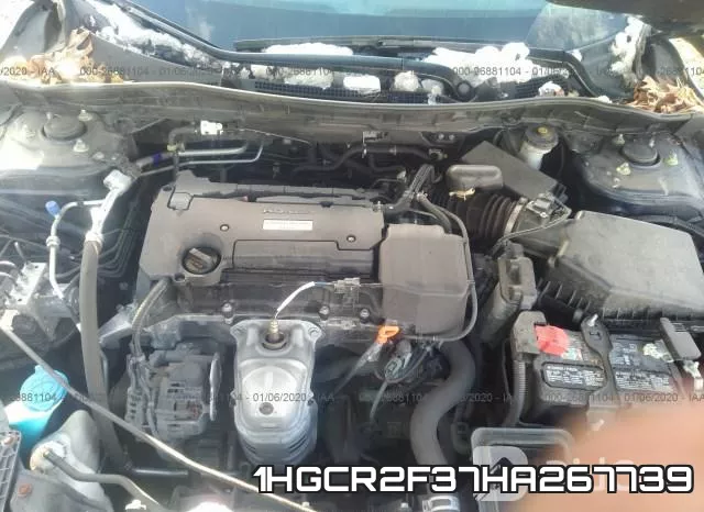1HGCR2F37HA267739 фото 2