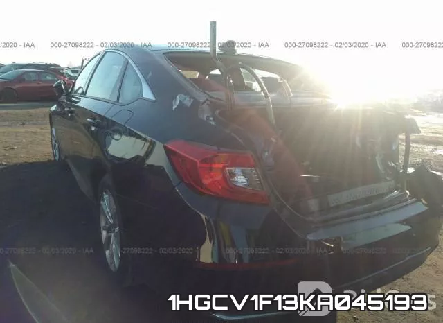 1HGCV1F13KA045193 фото 3