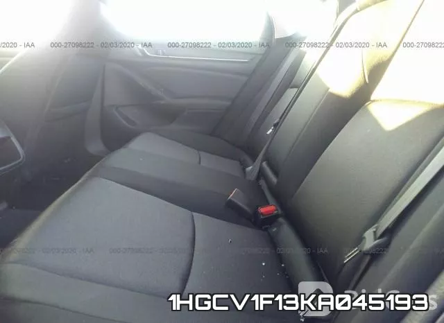 1HGCV1F13KA045193 фото 5