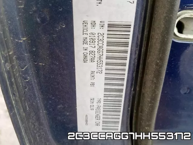 2C3CCAGG7HH553172 фото 2