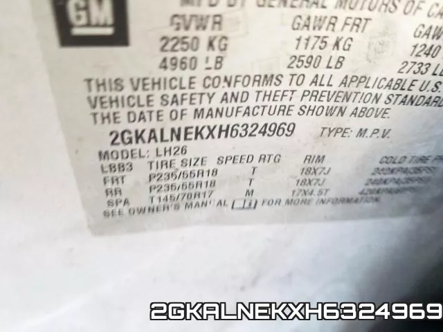 2GKALNEKXH6324969 фото 2