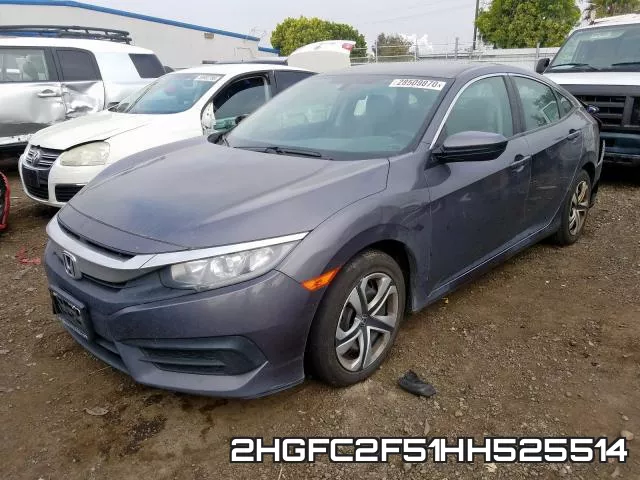 2HGFC2F51HH525514 фото 2