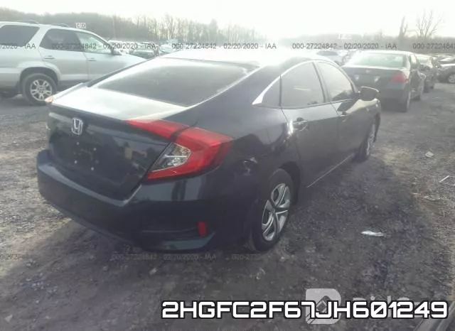 2HGFC2F67JH601249 фото 4