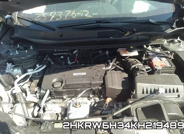 2HKRW6H34KH219489 фото 2