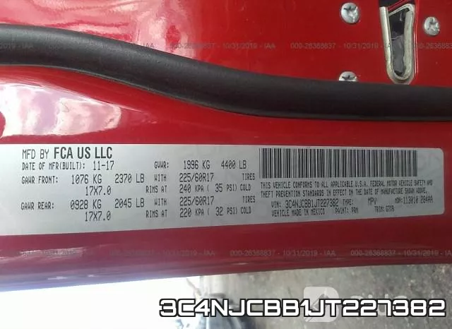 3C4NJCBB1JT227382 фото 8