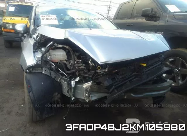 3FADP4BJ2KM105980 фото 7