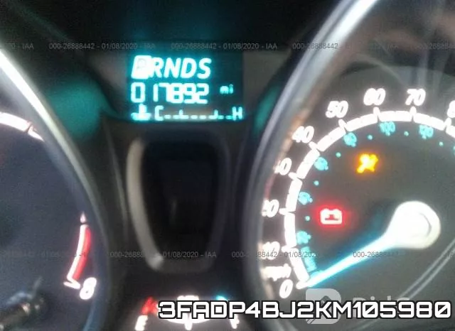3FADP4BJ2KM105980 фото 8