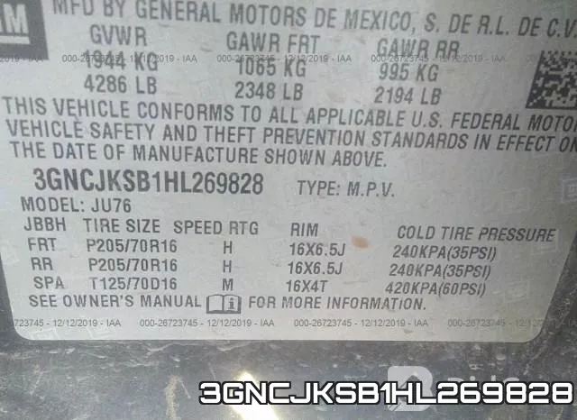 3GNCJKSB1HL269828 фото 7