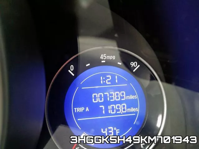 3HGGK5H49KM701943 фото 6