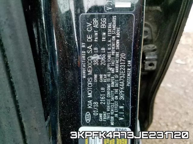 3KPFK4A73JE231720 фото 2