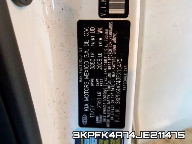 3KPFK4A74JE211475 фото 2