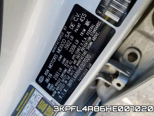 3KPFL4A86HE007020 фото 2