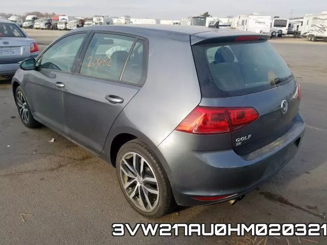 3VW217AU0HM020321 фото 4