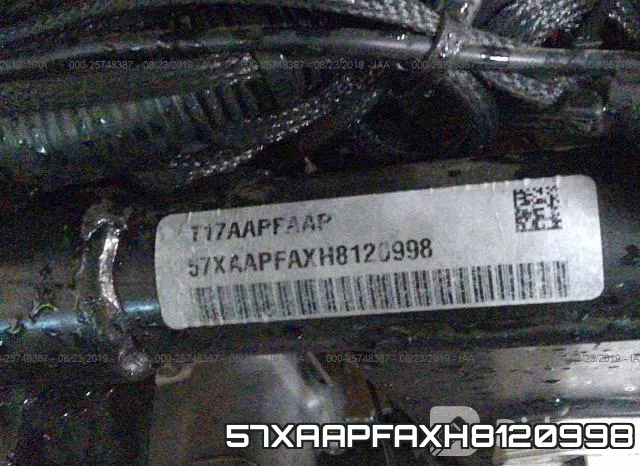 57XAAPFAXH8120998 фото 2