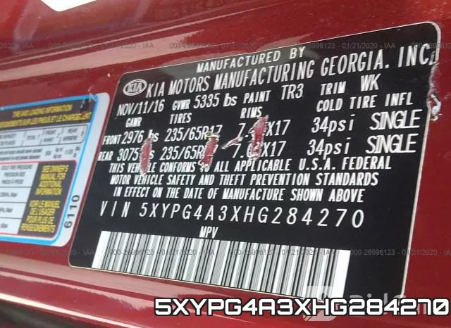 5XYPG4A3XHG284270 фото 6