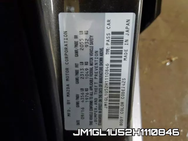 JM1GL1U52H1110846 фото 2