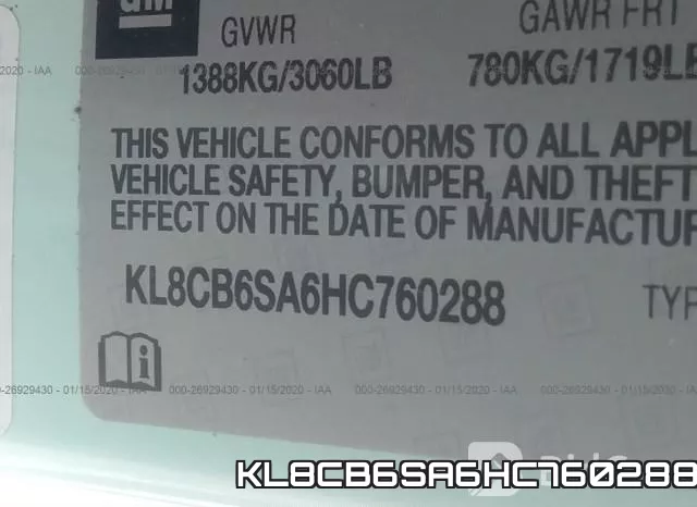 KL8CB6SA6HC760288 фото 7