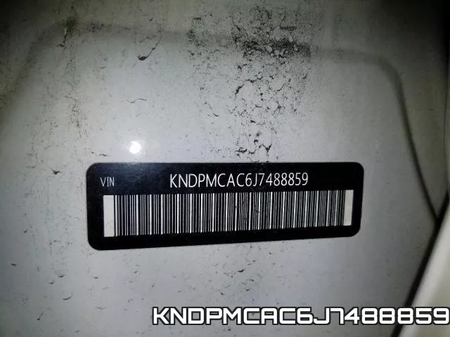 KNDPMCAC6J7488859 фото 2