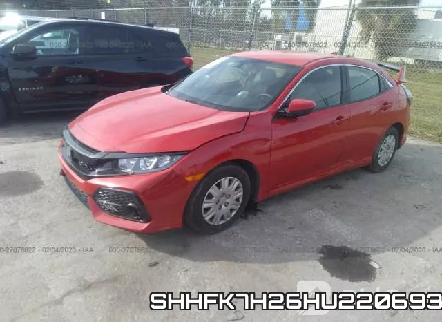SHHFK7H26HU220693 фото 2