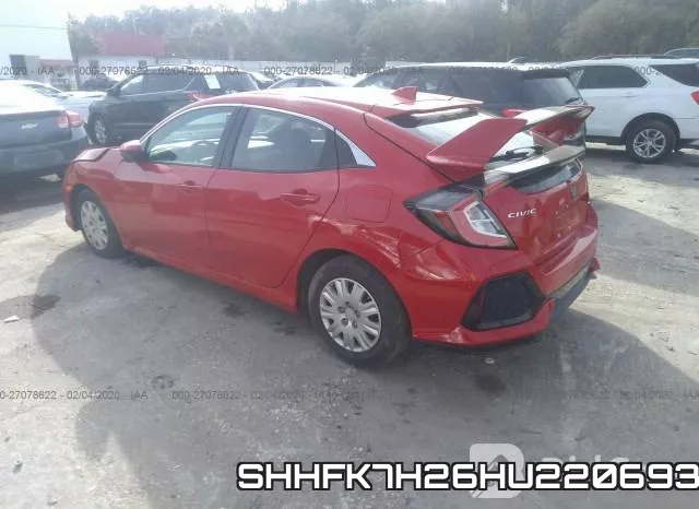 SHHFK7H26HU220693 фото 3