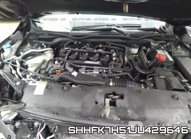 SHHFK7H51JU429646 фото 2