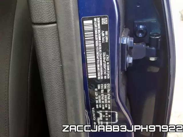 ZACCJABB3JPH97922 фото 2