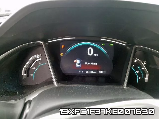 19XFC1F37KE007630 фото 5