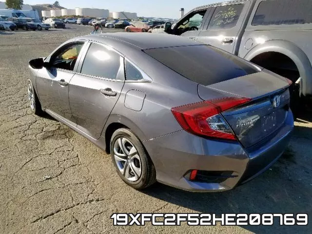 19XFC2F52HE208769 фото 3