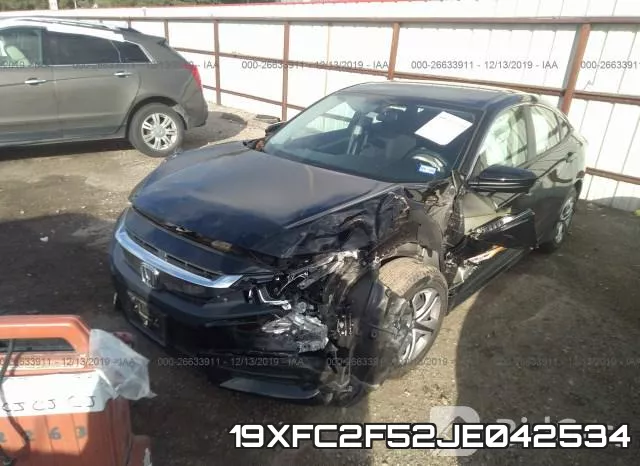 19XFC2F52JE042534 фото 3