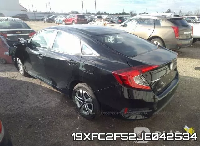 19XFC2F52JE042534 фото 4
