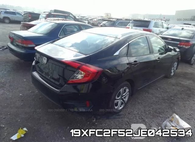 19XFC2F52JE042534 фото 5