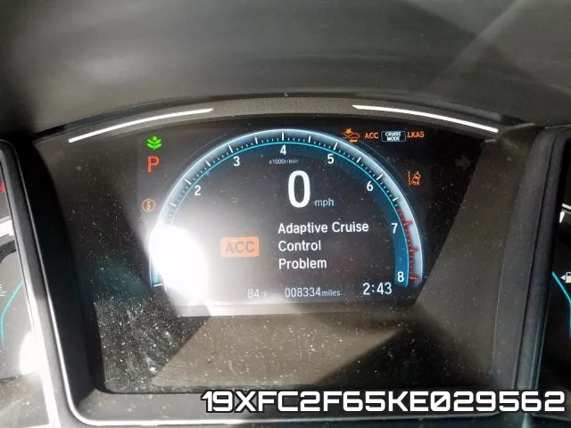 19XFC2F65KE029562 фото 7