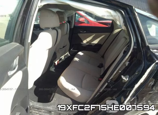 19XFC2F75HE007594 фото 6