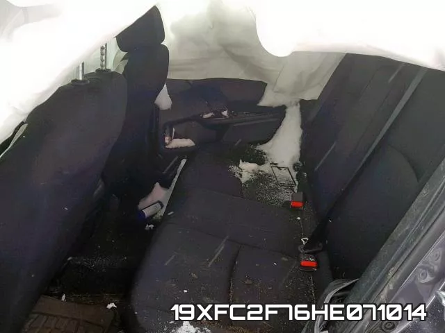 19XFC2F76HE071014 фото 7