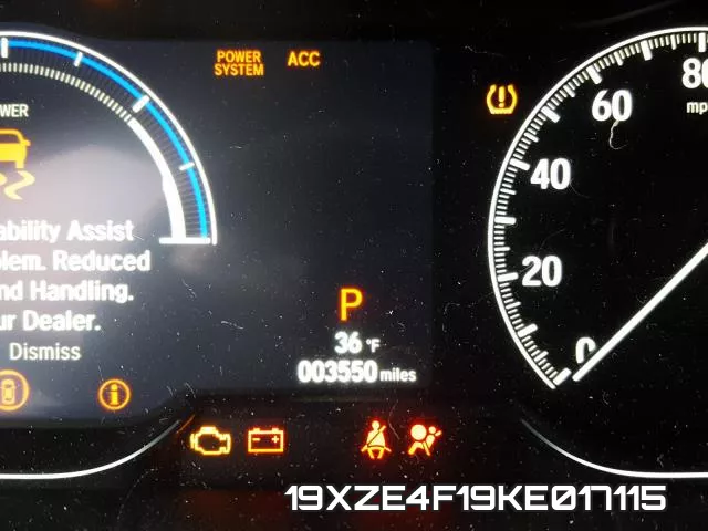 19XZE4F19KE017115 фото 7