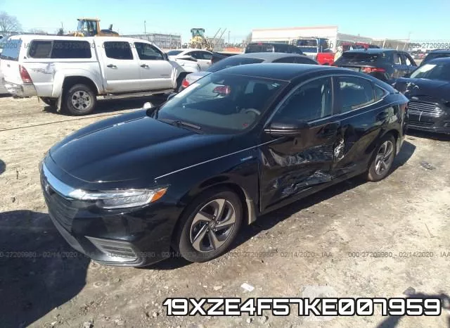 19XZE4F57KE007959 фото 3
