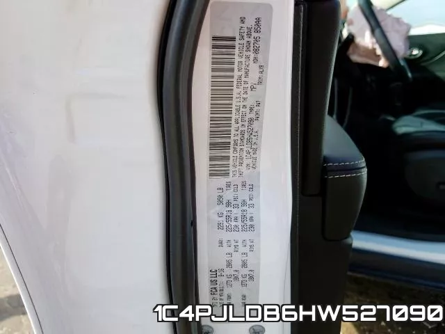 1C4PJLDB6HW527090 фото 2