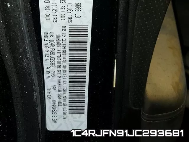 1C4RJFN91JC293681 фото 2