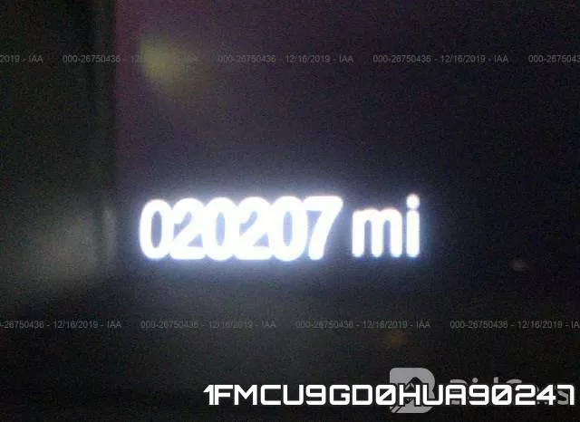 1FMCU9GD0HUA90247 фото 7