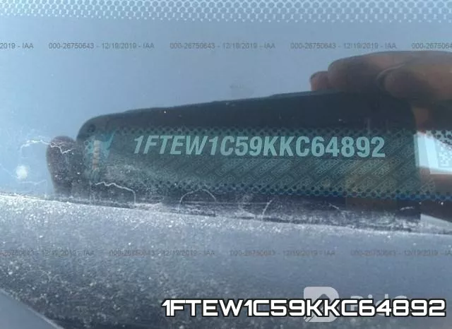 1FTEW1C59KKC64892 фото 8