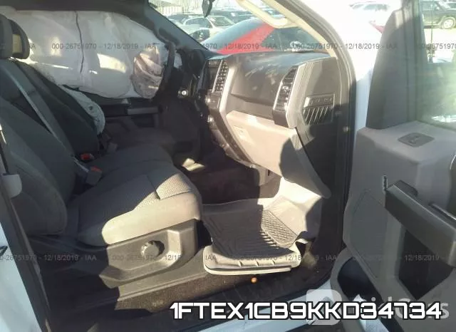 1FTEX1CB9KKD34734 фото 5