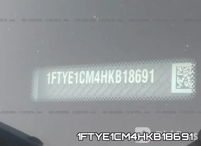 1FTYE1CM4HKB18691 фото 6